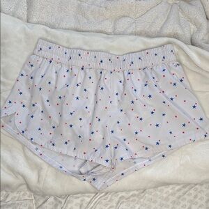 DSG Red, White & Blue Star Print Athletic Shorts